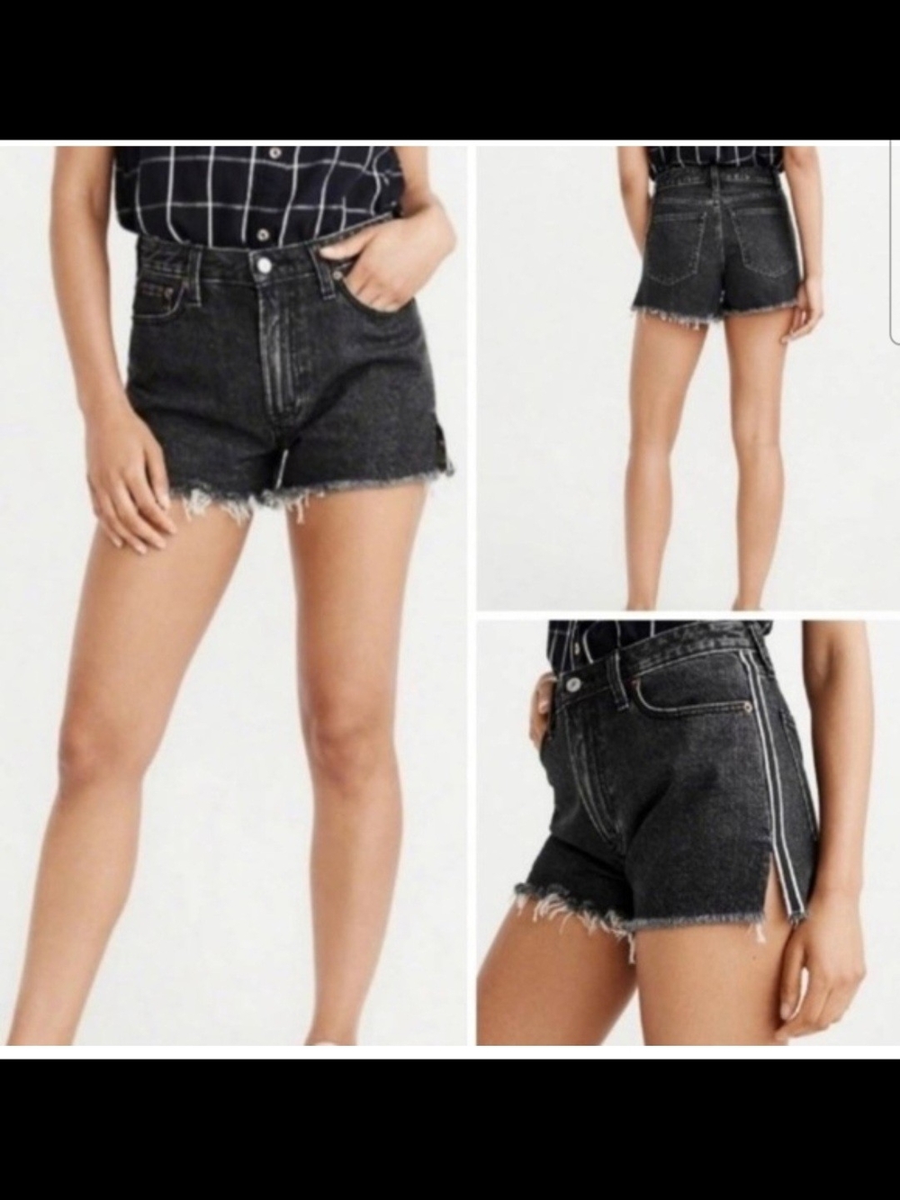 Abercrombie & Fitch Annie High Rise Short